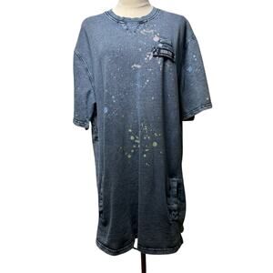 Born Fly Short Sleeve Shirt with Pockets Size 3XL